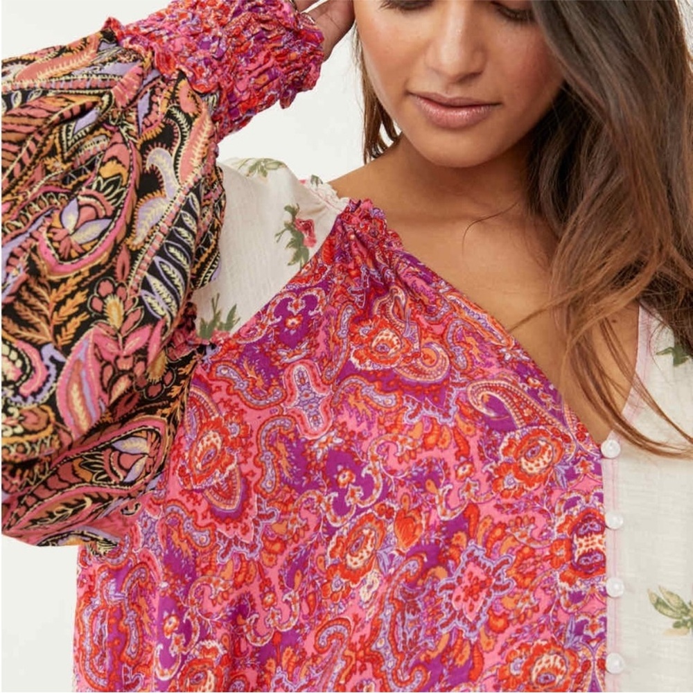 Free People Gemini Blouse - Picture 2 of 16